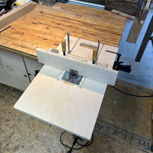 Portable Router Table with Fence & Universal Baseplate