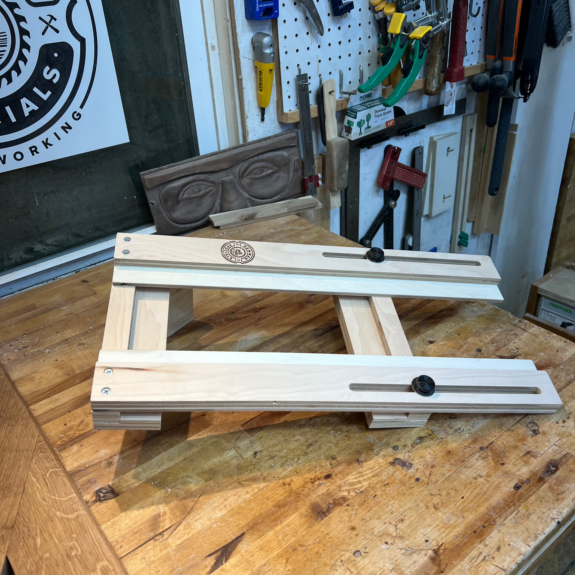 Trim Router Flattening Jig for Precision Woodworking