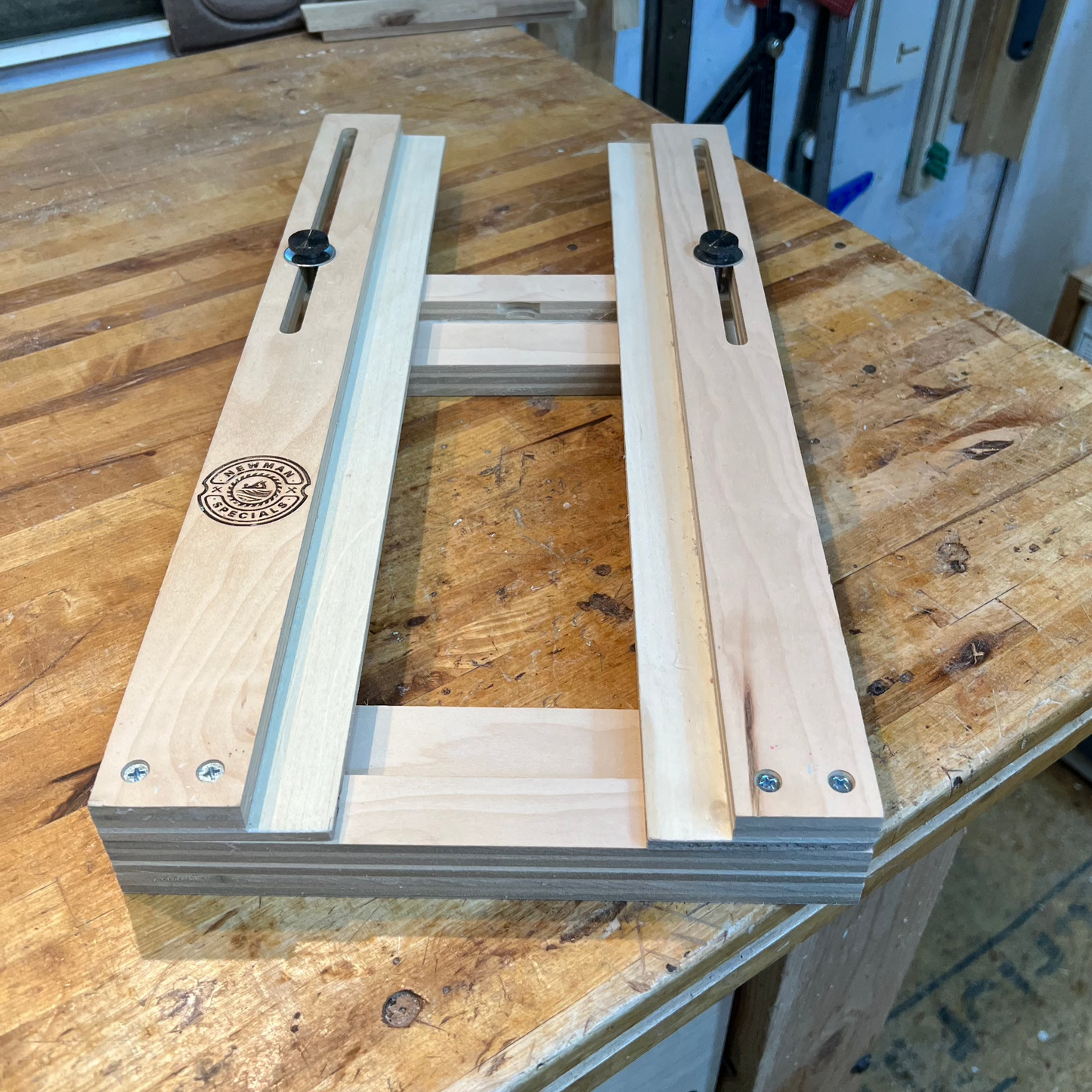Trim Router Flattening Jig for Precision Woodworking