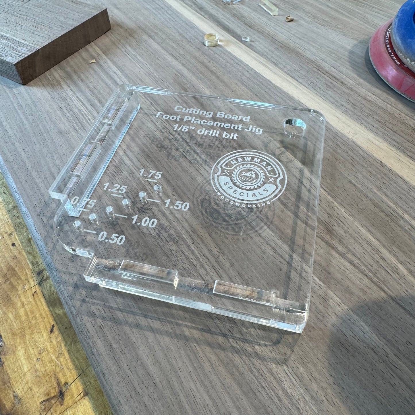Cutting Board Foot Hole jig