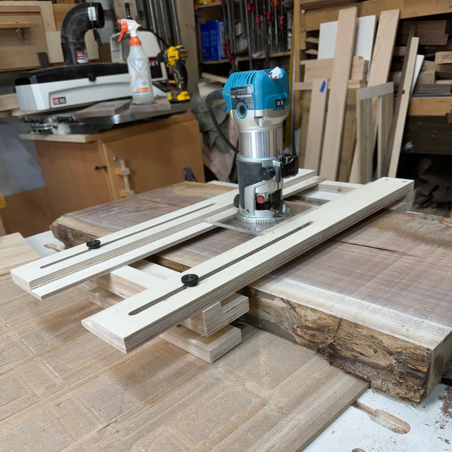 The Big Trim - Router Flattening Jig by Newman Specials