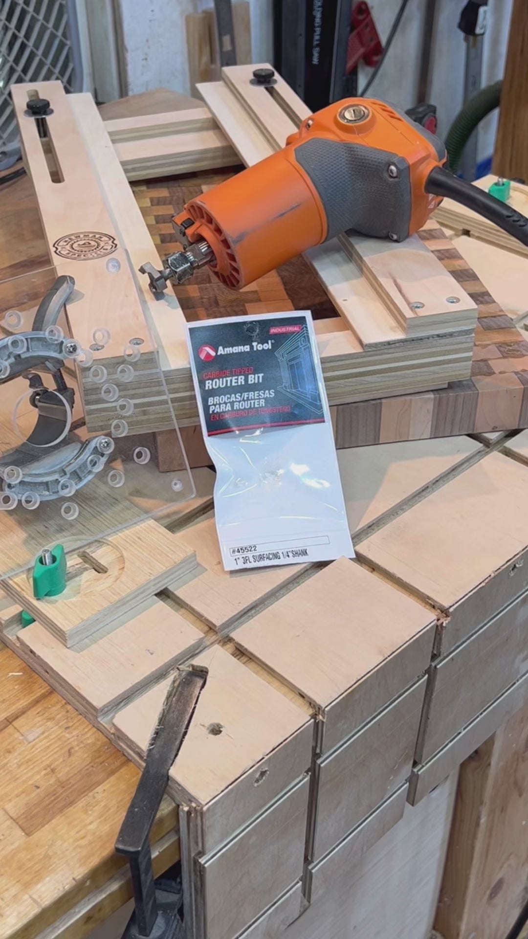 The Big Trim - Router Flattening Jig by Newman Specials