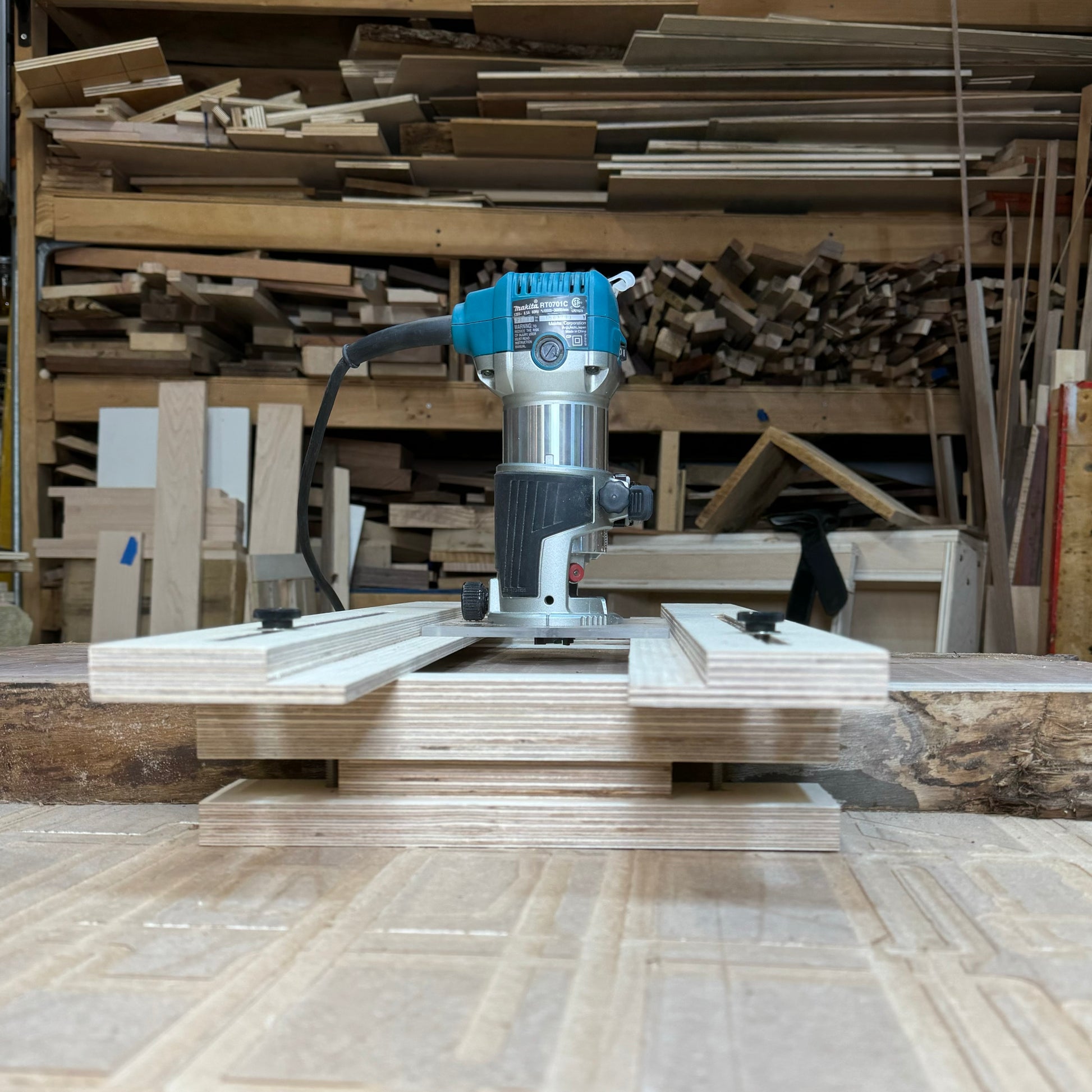 The Big Trim - Router Flattening Jig by Newman Specials
