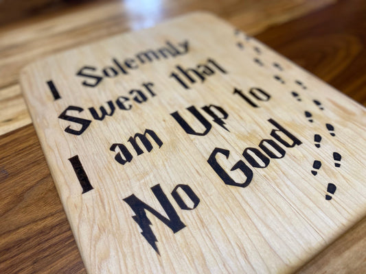 Marauders Map Cutting Boards by Newman Specials Woodwork