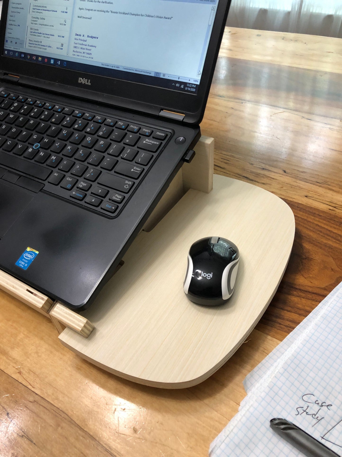 Flat Pack Laptop Mouse Pad by Newman Specials Woodwork