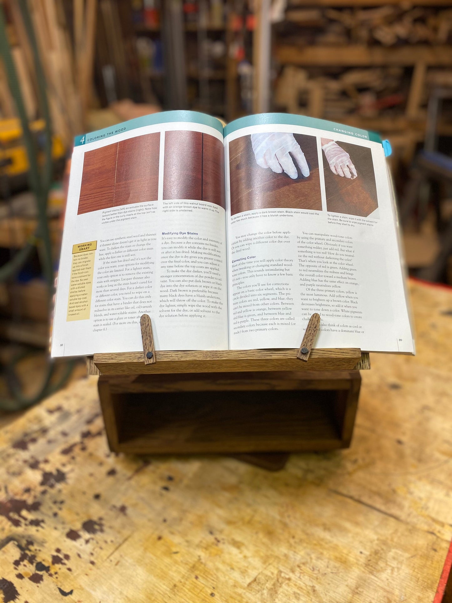 Jefferson Bookstand - Newman Specials Woodwork