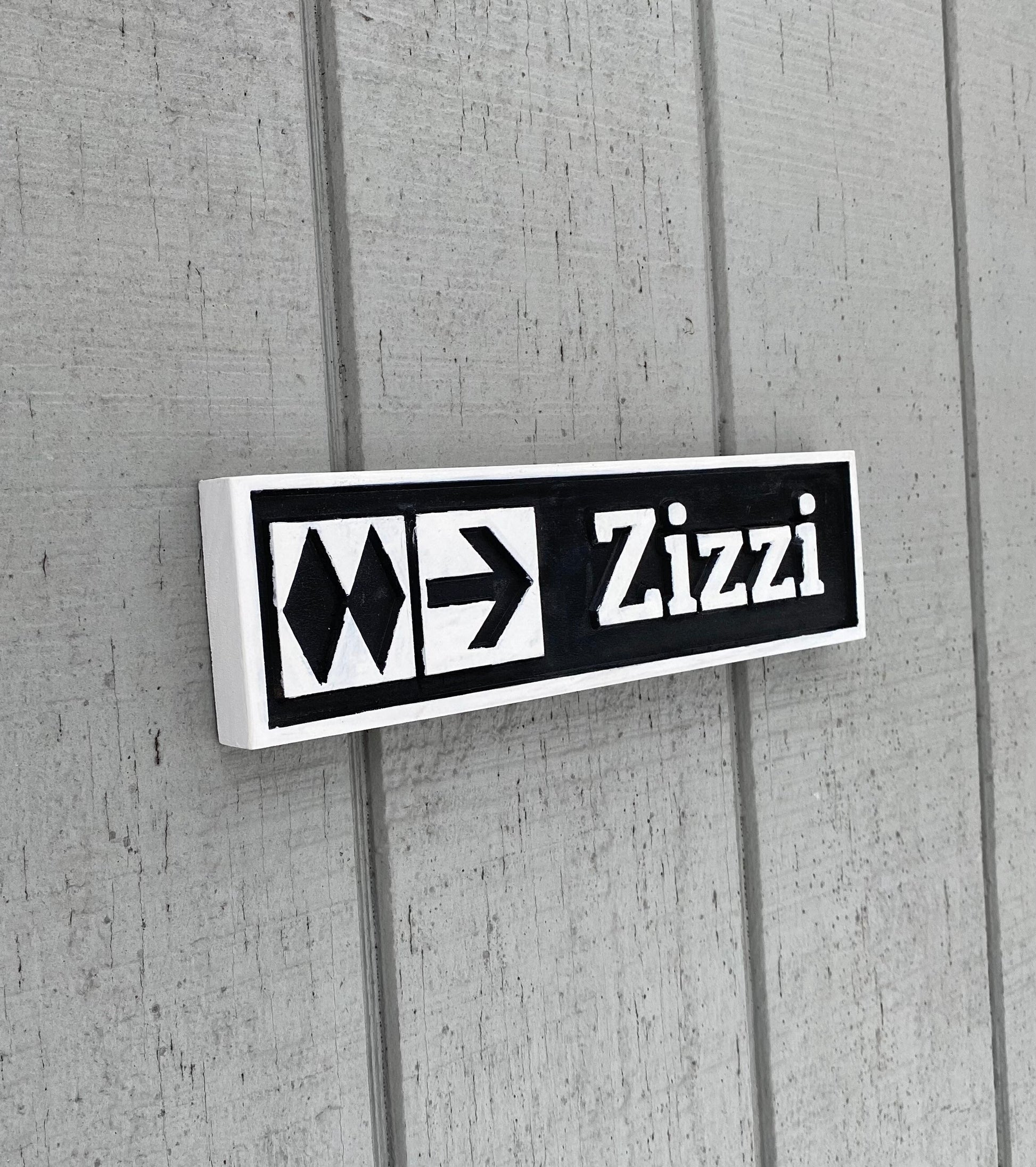 Double Black Diamond Custom Name Plate - Newman Specials