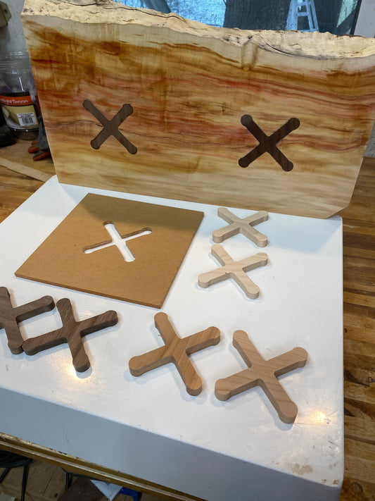 Stitch Dutchman Template & Bow Ties - Newman Specials Woodwork