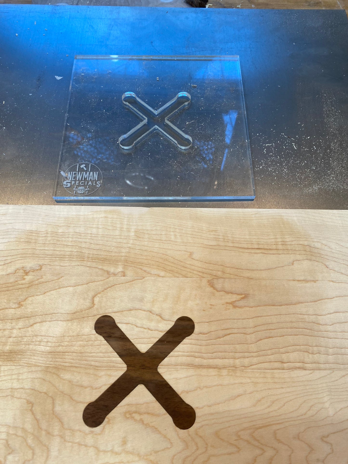 Stitch Dutchman Template & Bow Ties - Newman Specials Woodwork