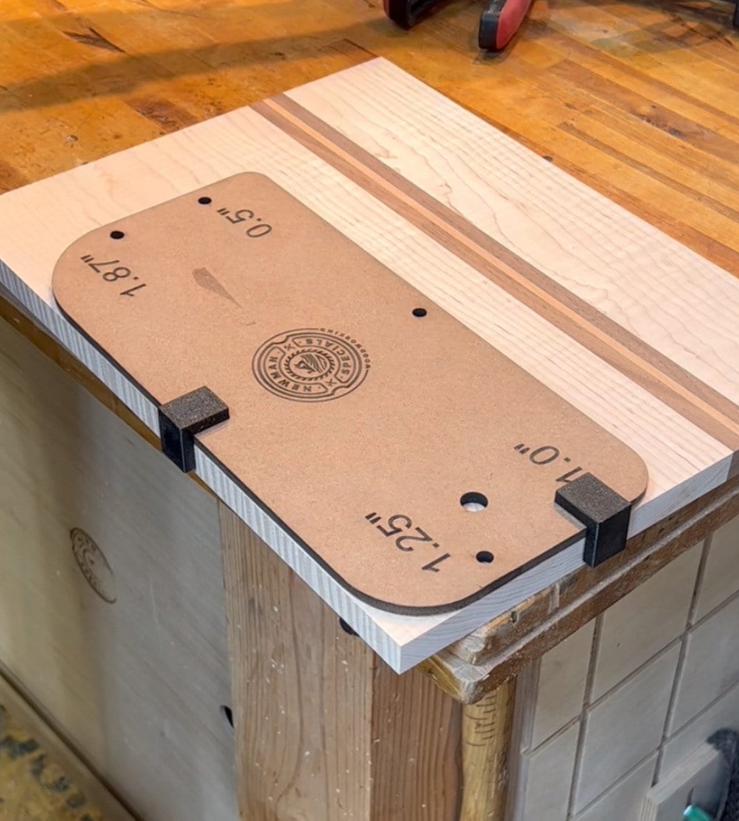 Combo Pack - Cornhole Board & Multi-Radius Corner Templates