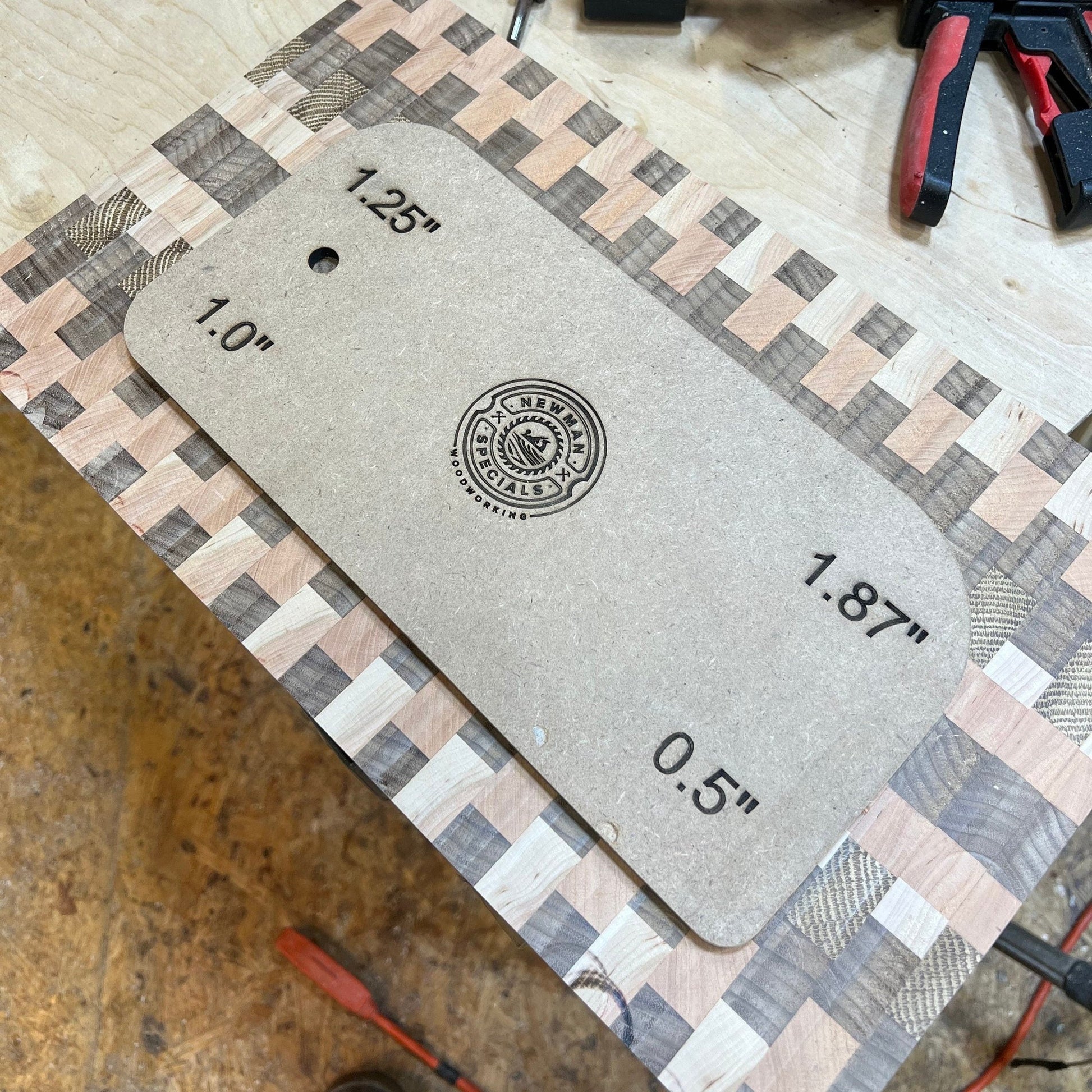 Corner rounding template with multiple curves for routers – Newman ...